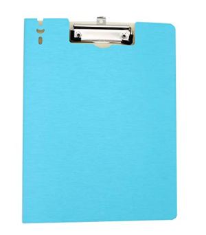 Mopik Clipboard with Cover Exam Writing/Drawing Sheet Pad – Folder File Document Organizer Storage Clipboard with Colorful File Cover for School, Office [Multi Color]