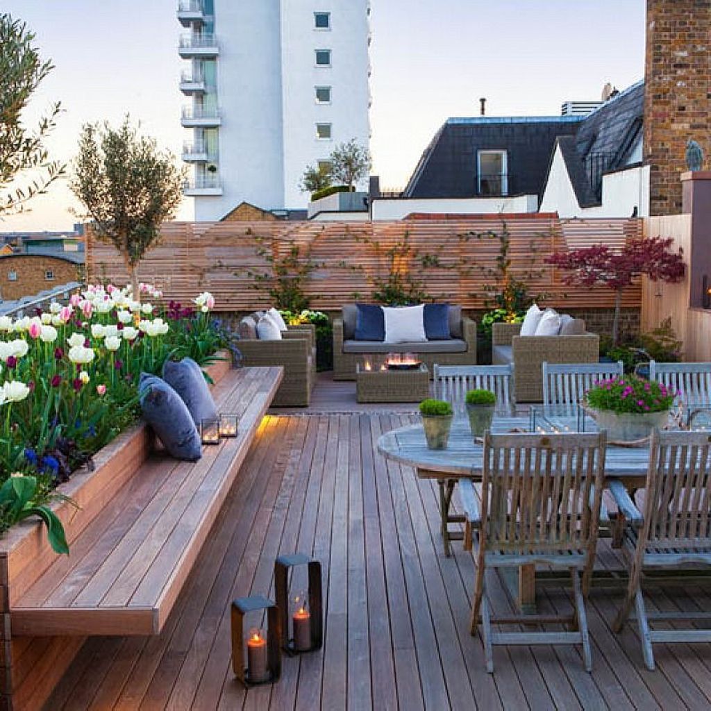 Nice Rooftop Terrace Design Ideas 31