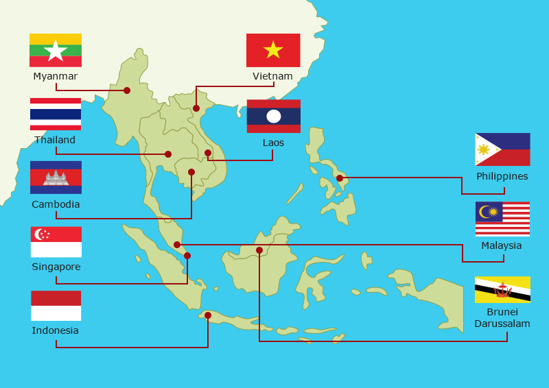 Nama Nama Negara Di Asia Barat Daya