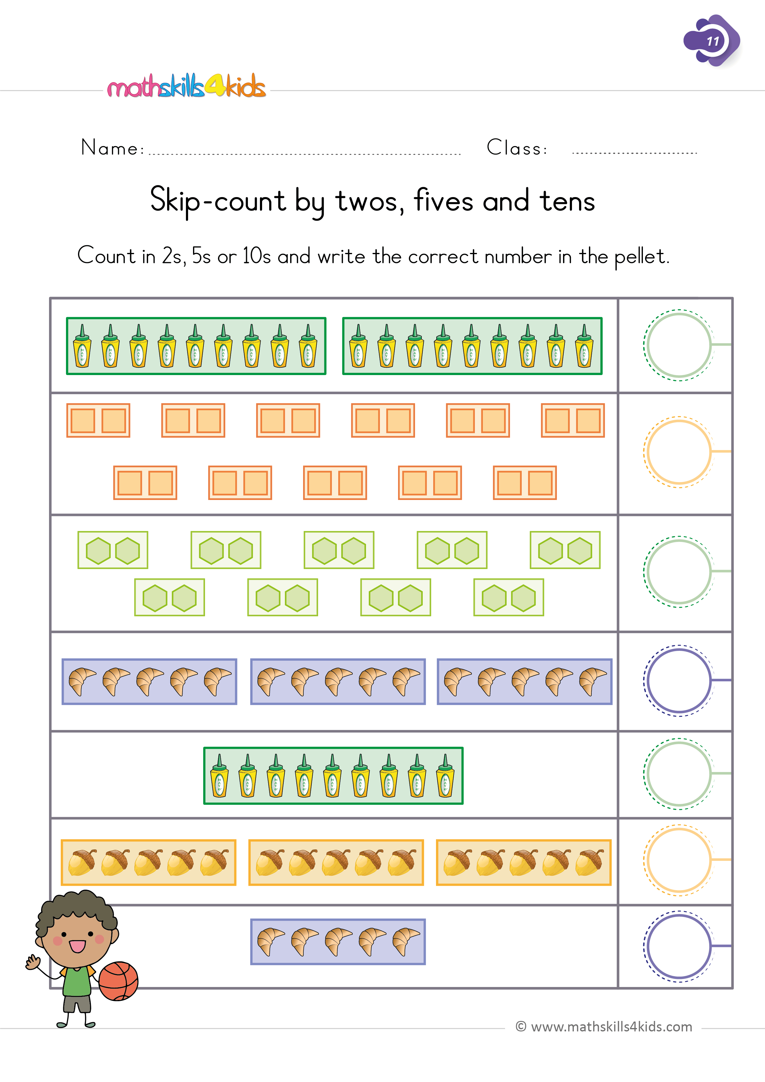 Printable Math Worksheets For Grade 1 : Grade Math Worksheets Free