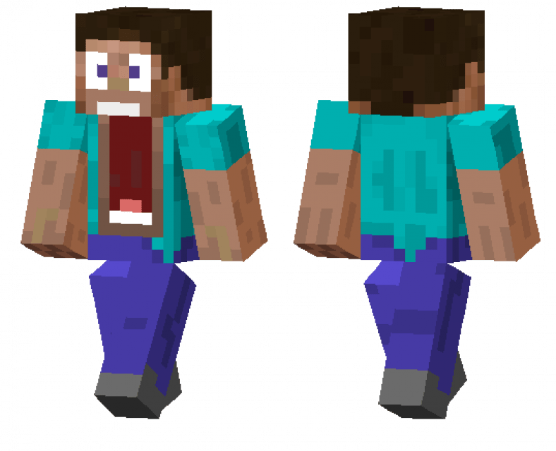 Minecraft Steve Skin Template Png | My XXX Hot Girl