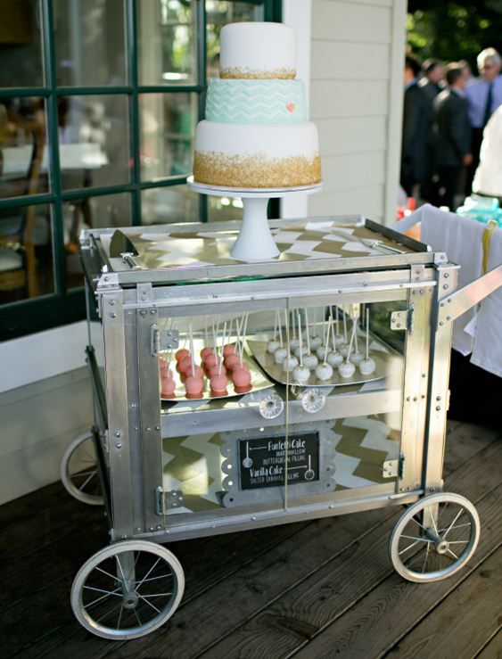 dessert cart. Wedding Treats Pinterest