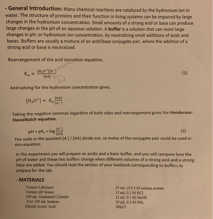 Calculating The Ph Chegg