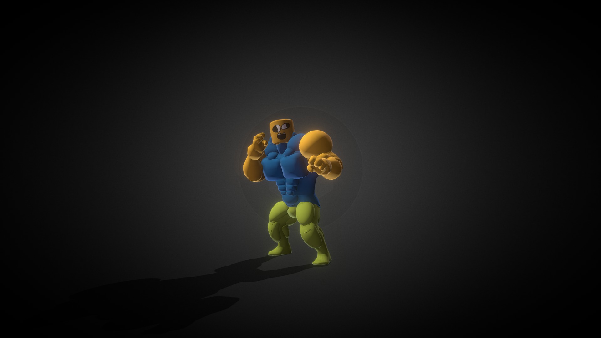 NOOB ROBLOX Download Free 3D model by mortaleiros (mortaleiros) [4665575] Sketchfab