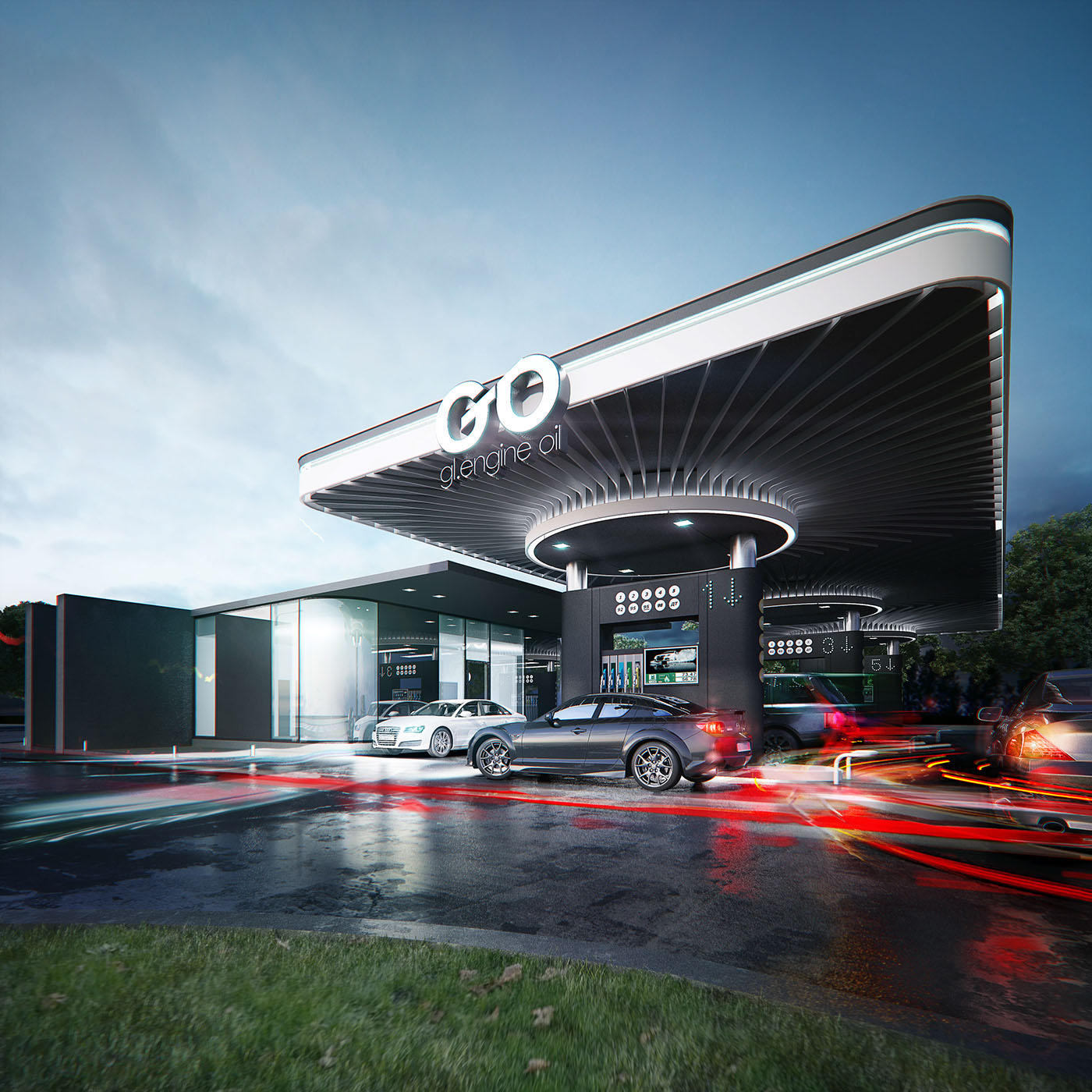 GasStation 01.UA on Behance