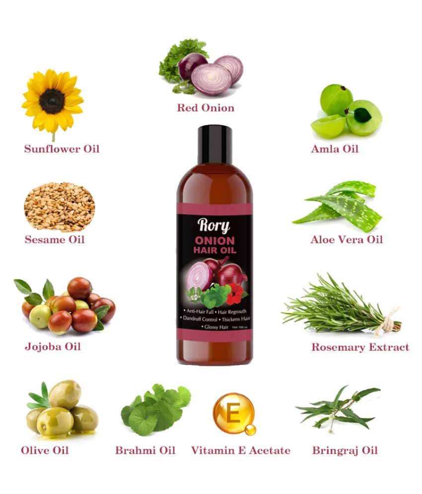 Rory Onion Hair Regrowth Oil For Hair Therapy 100 mL Buy Rory Onion