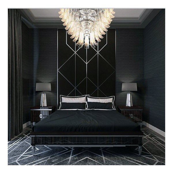 Top 50 Best Black Bedroom Design Ideas Dark Interior Walls