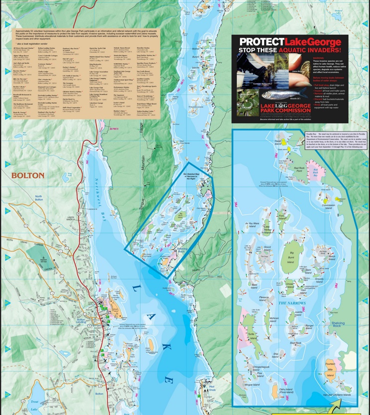 Large detailed tourist map of Lake (part3, SouthMiddle)