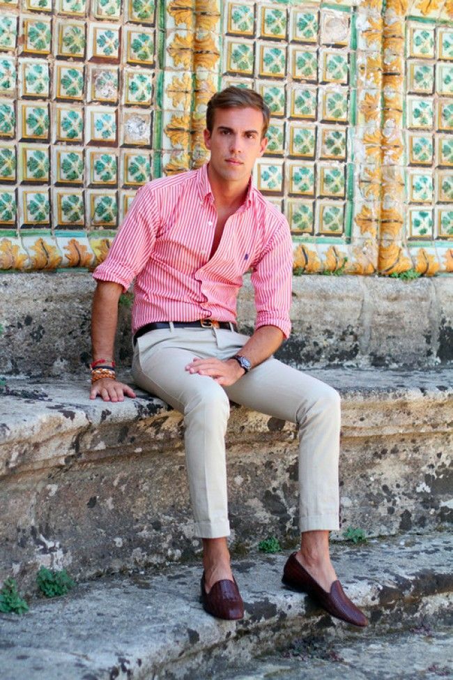 How To Style Color Pants With A Pink Shirt In 2023