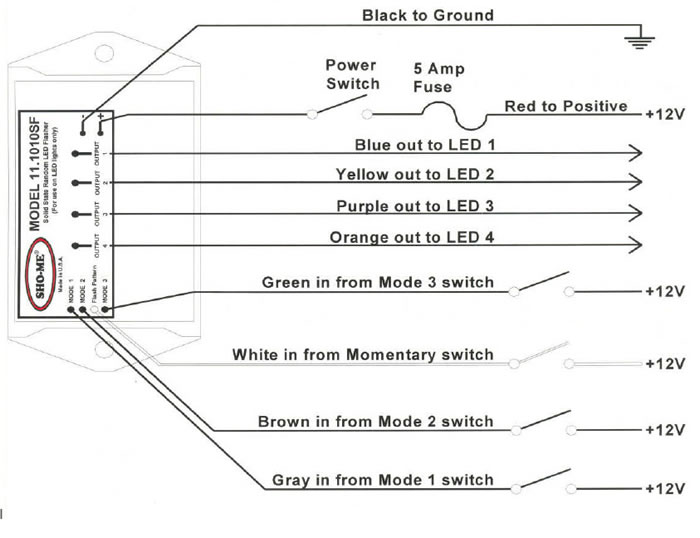 Federal Signal Fa3 Flasher Wiring Diagram