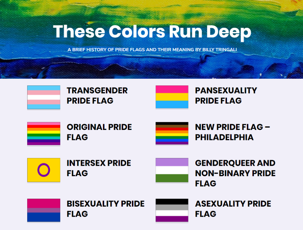 What do the colors in the new pride flag mean The Meaning Of Color