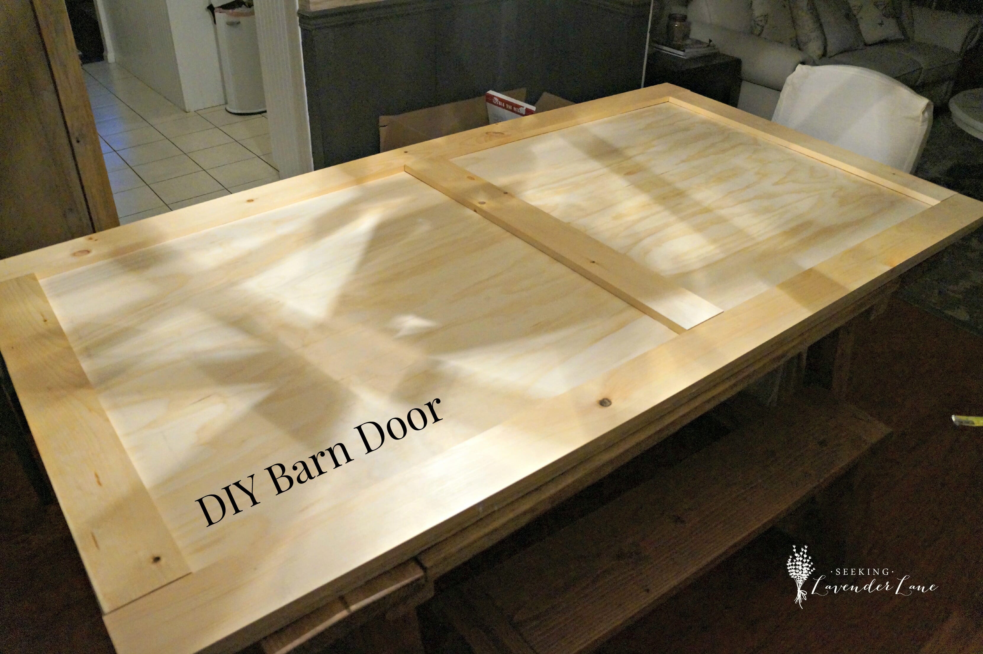 Bedroom Closet Barn Door DIY