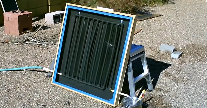 DIY Solar Water Heater! The CPVC “DripEdge” Solar Water Heater!