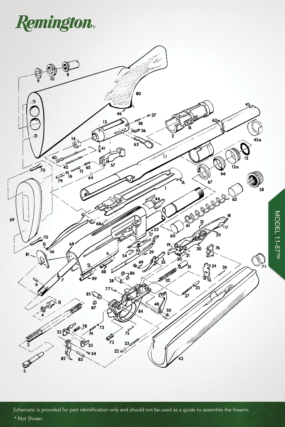 Remington 1100 Shotgun Parts Diagram