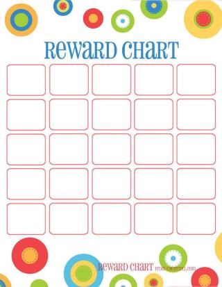 44 Printable Reward Charts for Kids (PDF, Excel & Word)