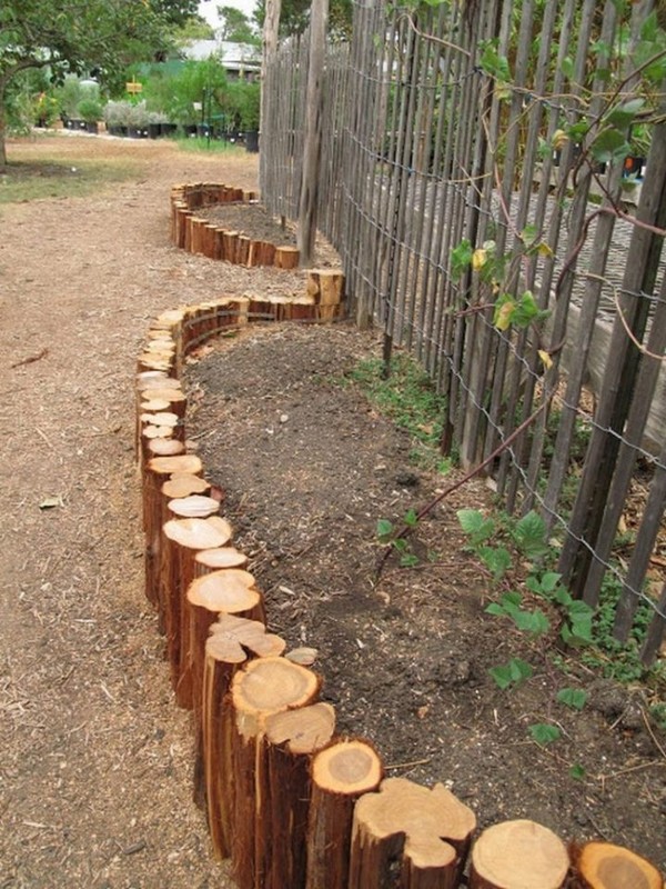 17 Fascinating Wooden Garden Edging Ideas You Must See The ART in LIFE