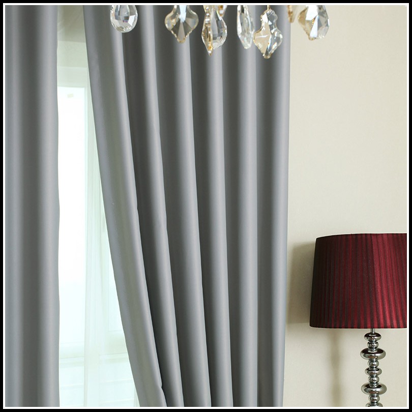 Light Grey Blackout Curtains