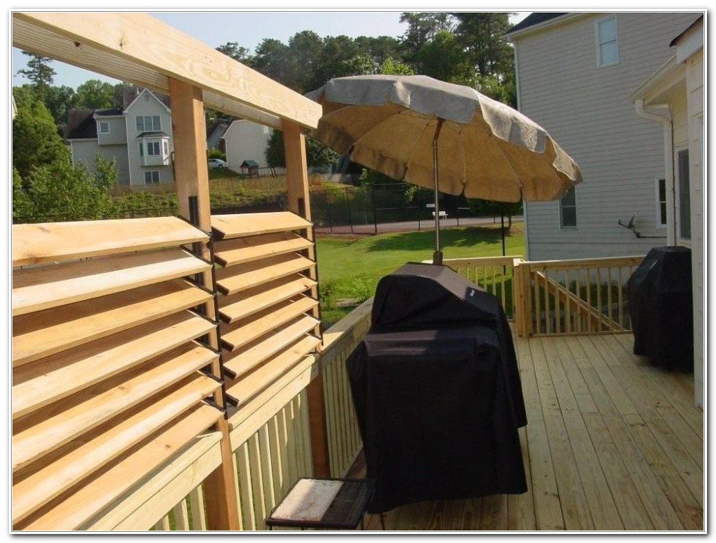 Diy Privacy Fence For Deck