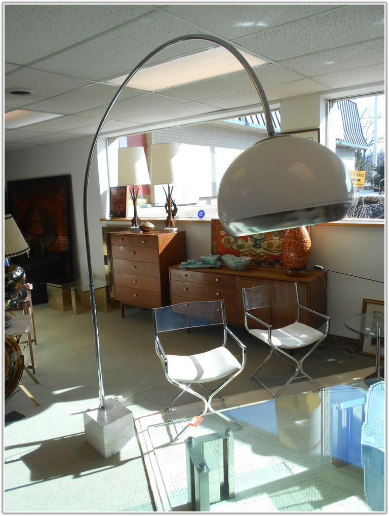 Mid Century Modern Arc Floor Lamps