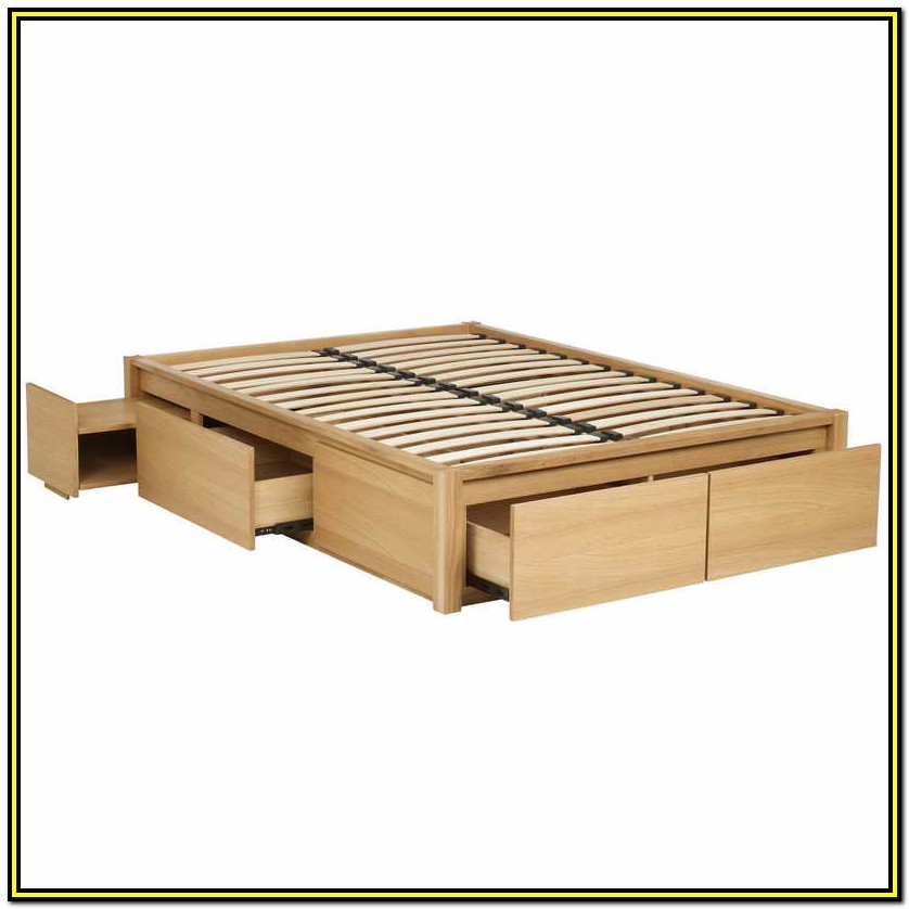 Queen Storage Bed Frame Plans