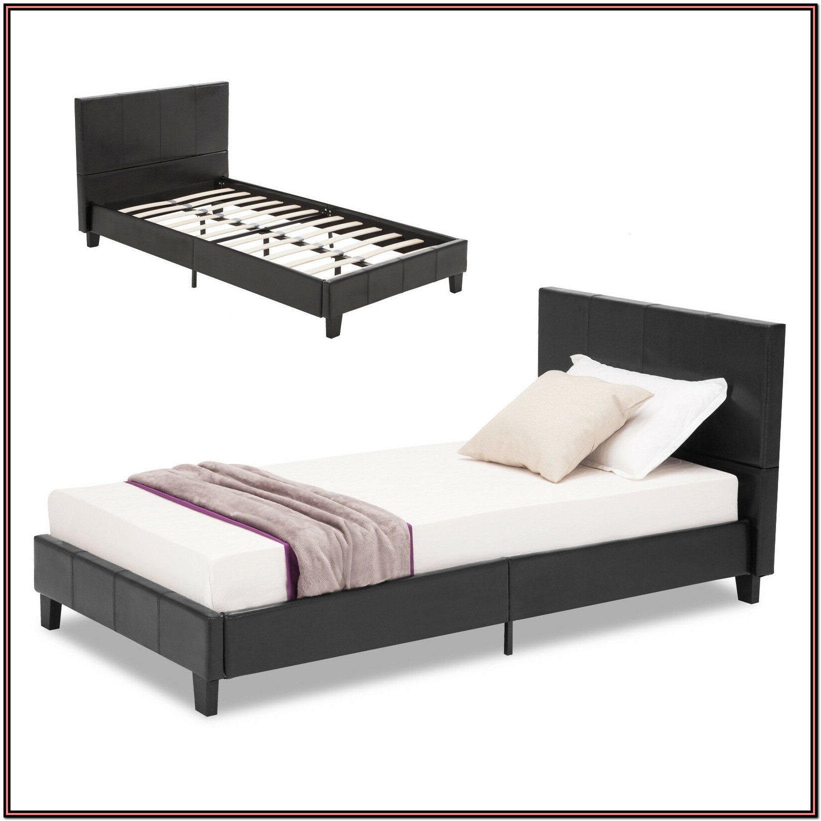 Bed Frame And Headboard For Adjustable Beds