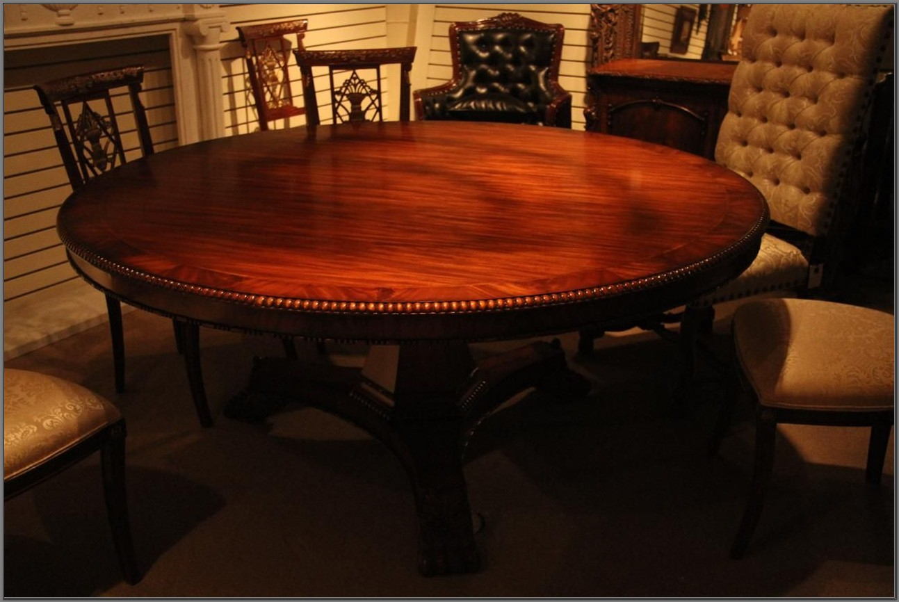 72 Inch Round Dining Room Table