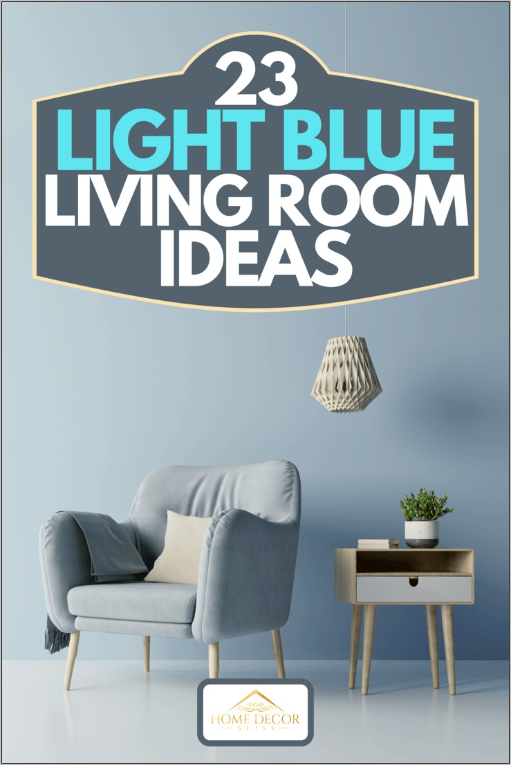 Light Blue Living Room Decorating Ideas