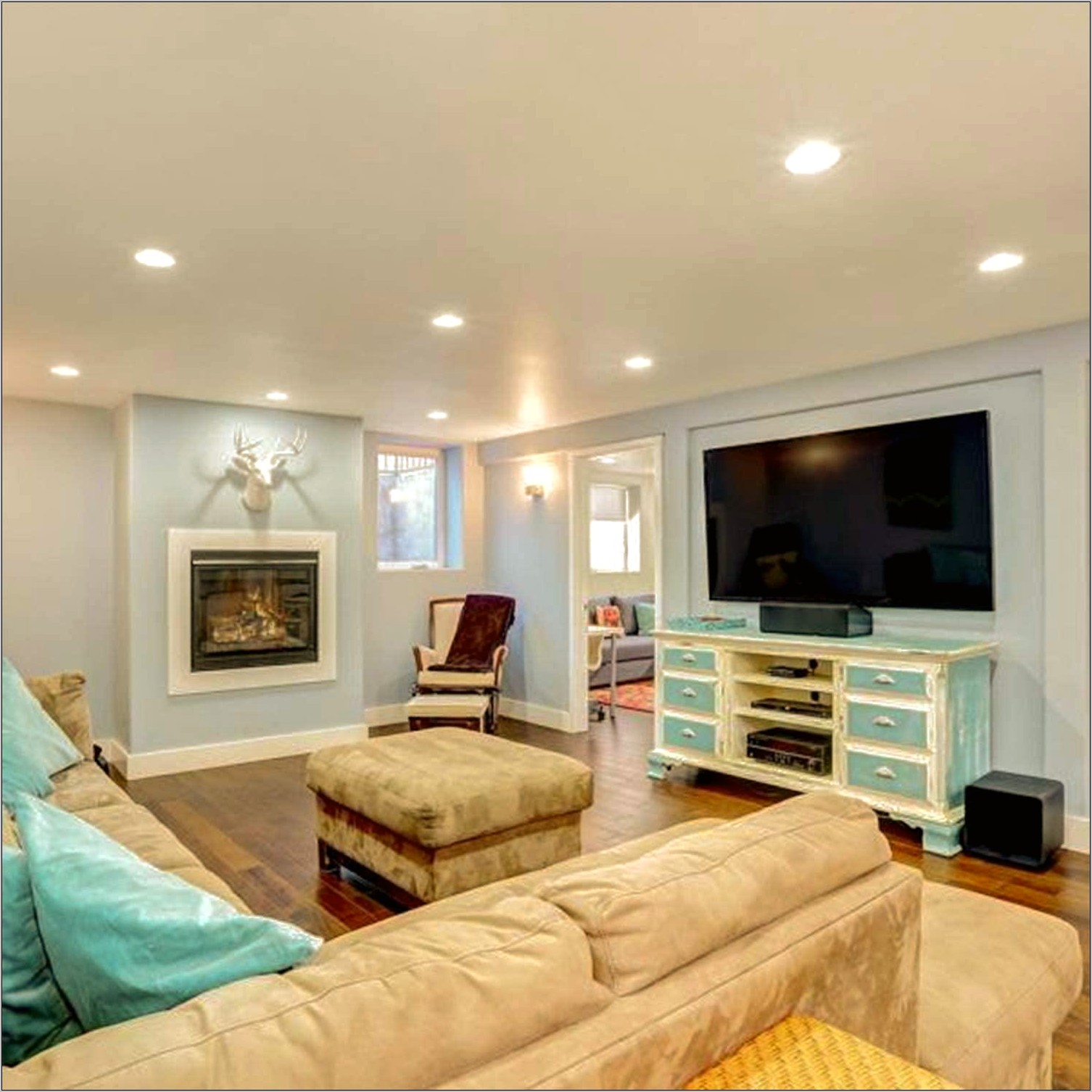 Living Room Recessed Ceiling Lighting