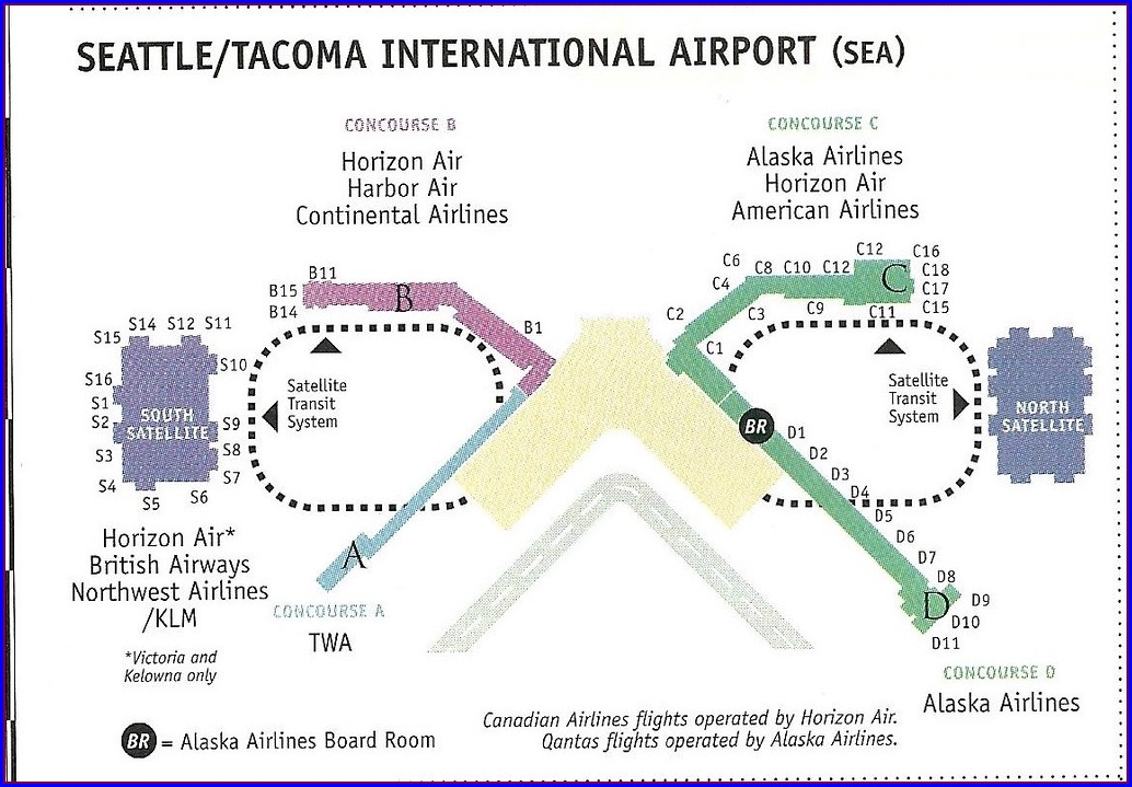 Seatac Airport Parking Map