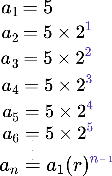 Geometric Sequences Gcse Maths