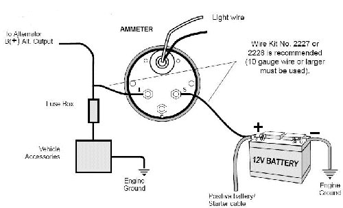 Amp Meter Wiring Diagram