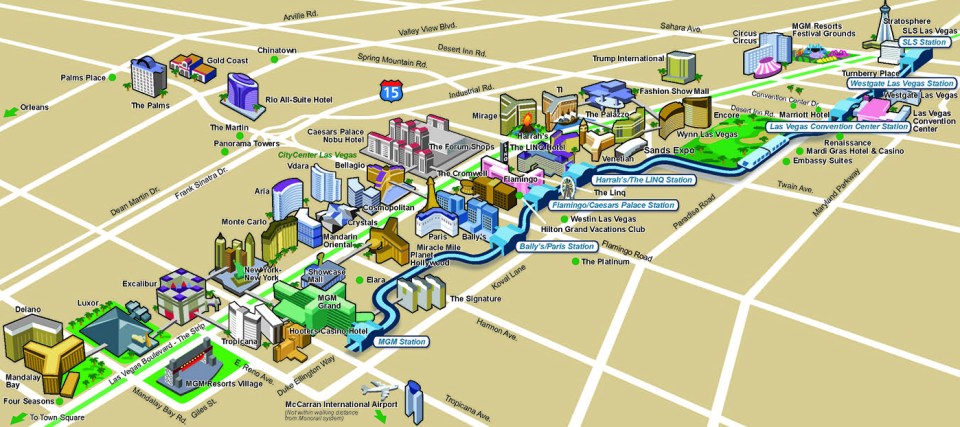 Mgm Tram Map