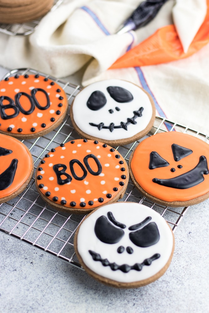 Halloween Chocolate Sugar Cookies Veronika's Kitchen