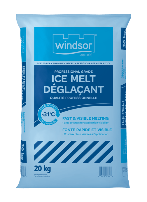 Windsor® Professional Grade Ice Melt: Fast And Visible Melting