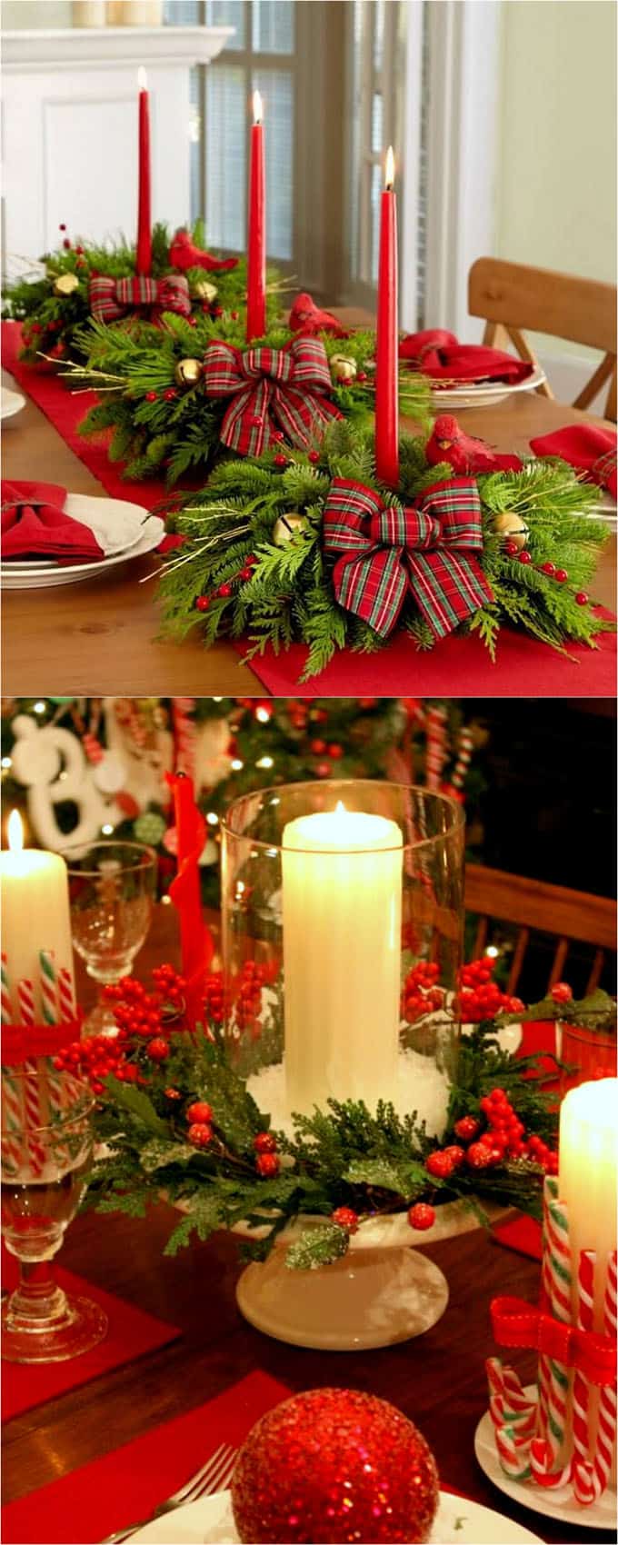 27 DIY Thanksgiving & Christmas Table Decorations