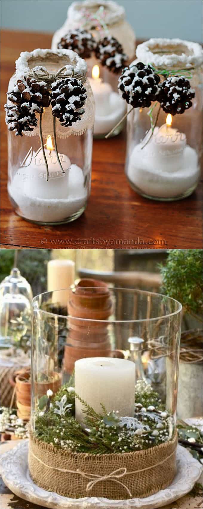 27 DIY Thanksgiving & Christmas Table Decorations