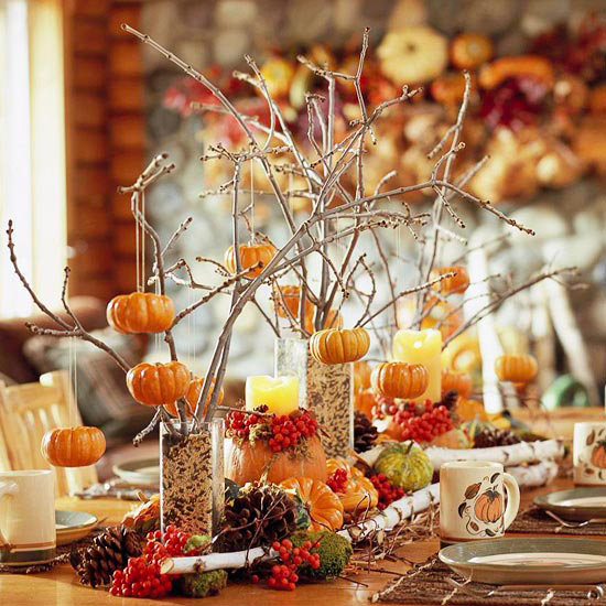 Ideas for Easy, Inexpensive & Crafty Table Decorations for Thanksgiving