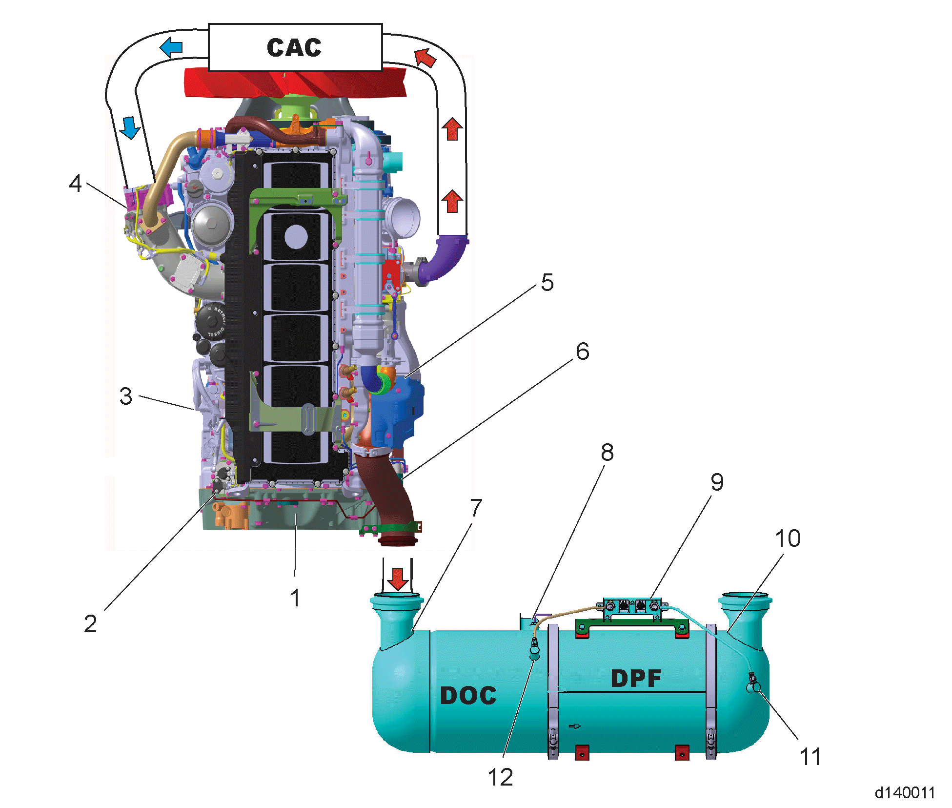 DD15 Troubleshooting – Section 17.2 Motor Control Module