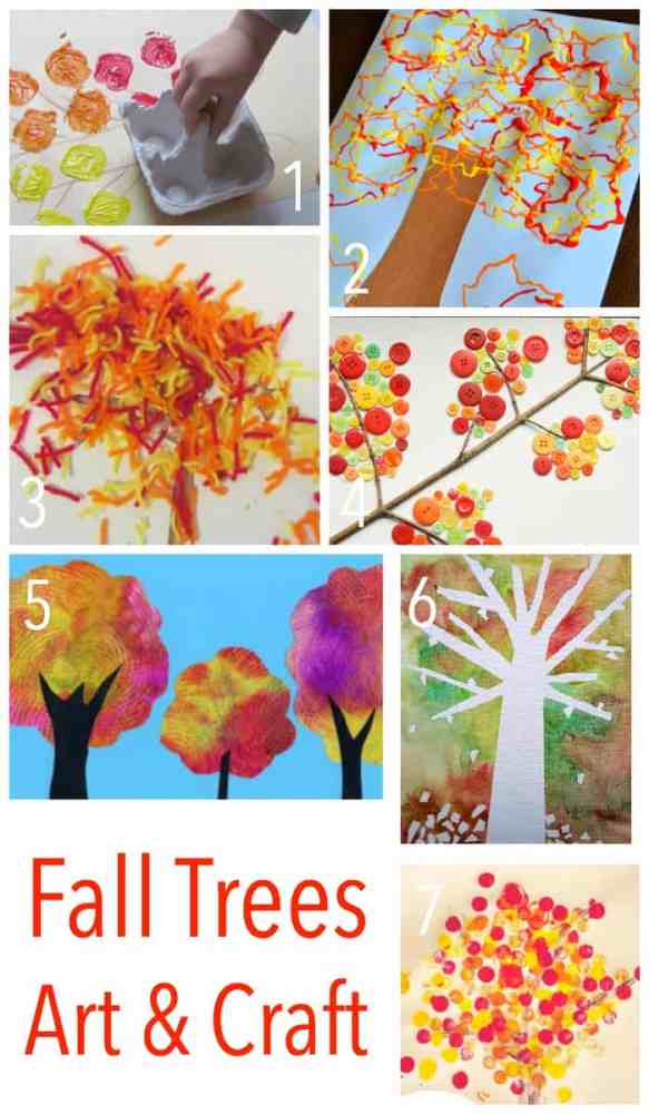 Children's Autumn Tree Art and Crafts - Emma Owl