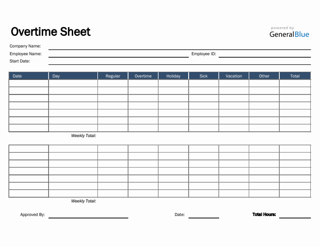 Timesheet Templates