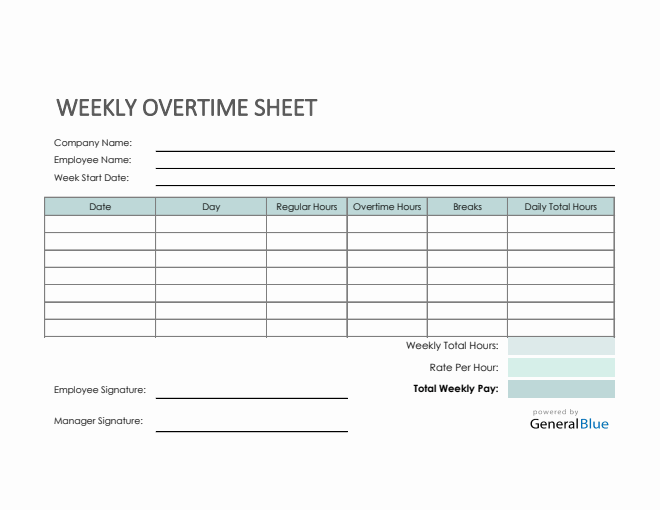 Timesheet Templates