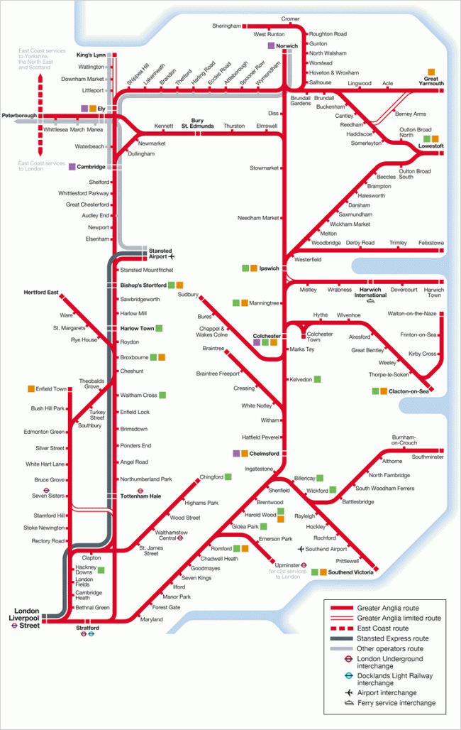 Waml London Liverpool Street To Cambridge North (and More) Dovetail