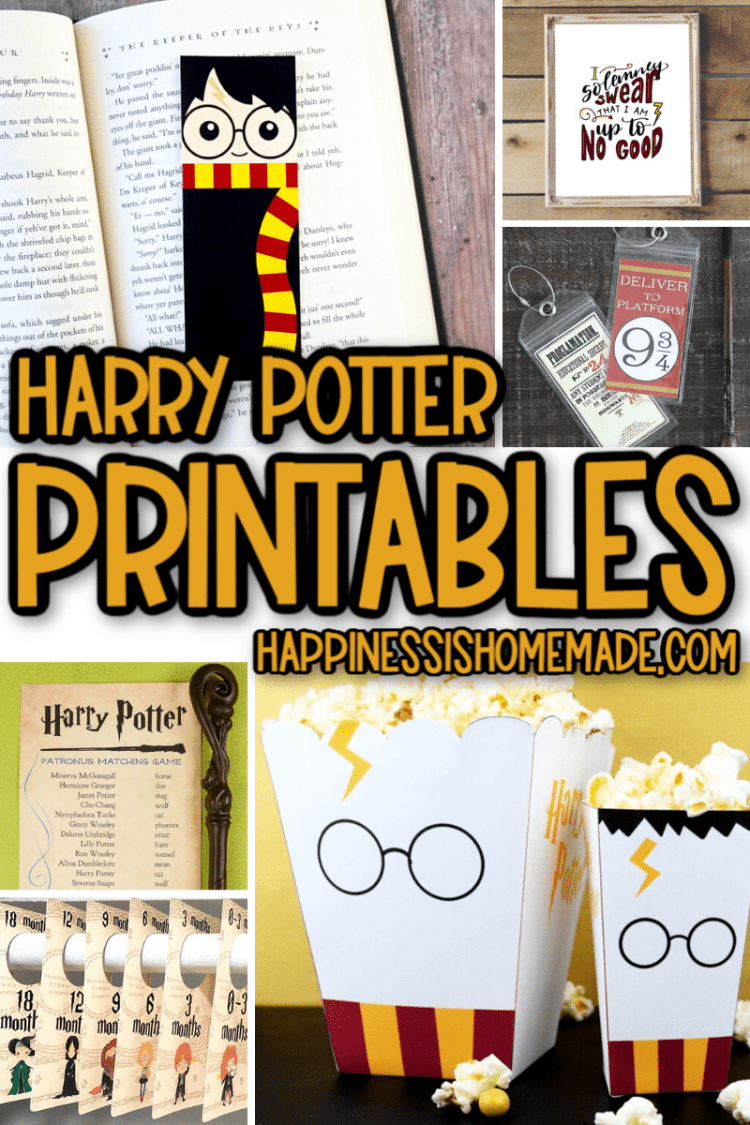 Free Harry Potter Printables - Printable World Holiday