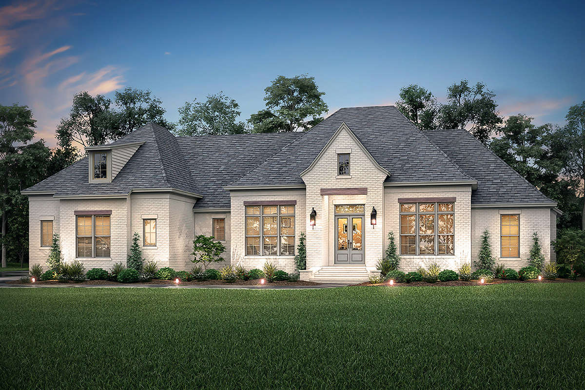 French Country Plan 3,032 Square Feet, 4 Bedrooms, 2.5 Bathrooms 041