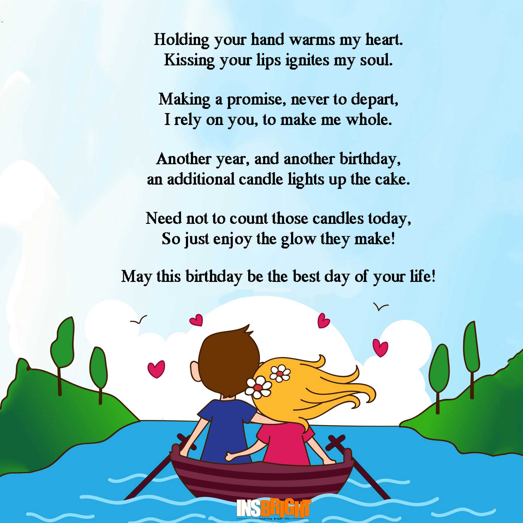 10+ Romantic Happy Birthday Poems For Wife With Love From Husband