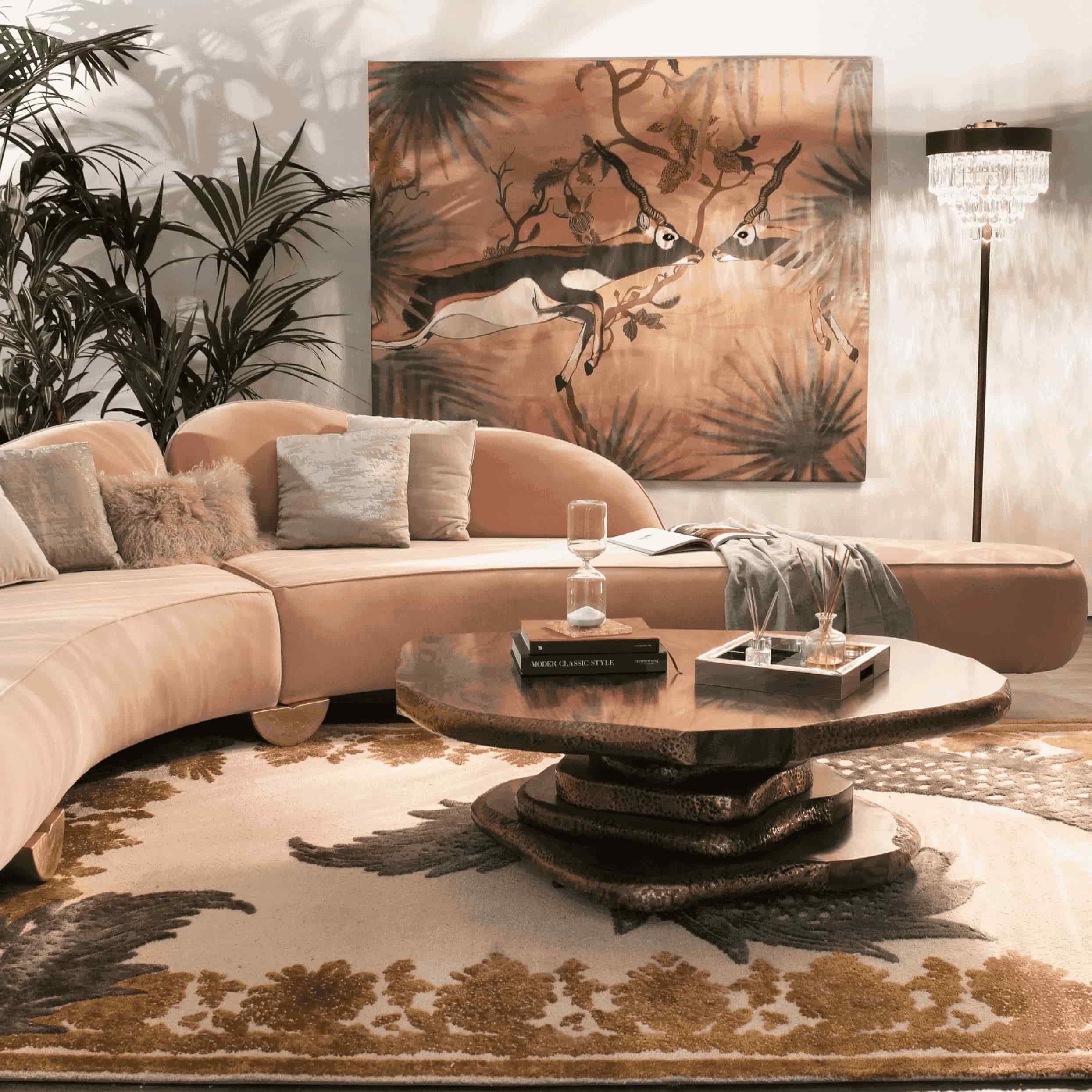 3 Gold Living Room Ideas for your design project Insplosion