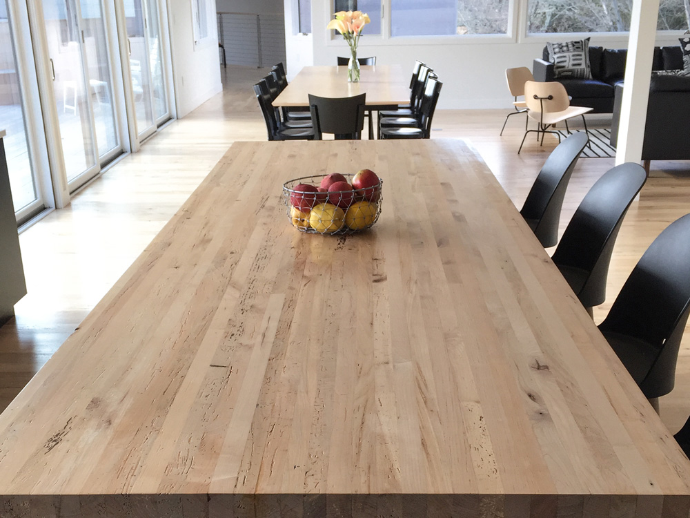 Longleaf Lumber Custom Reclaimed Wood Table Tops & Kitchen Countertops