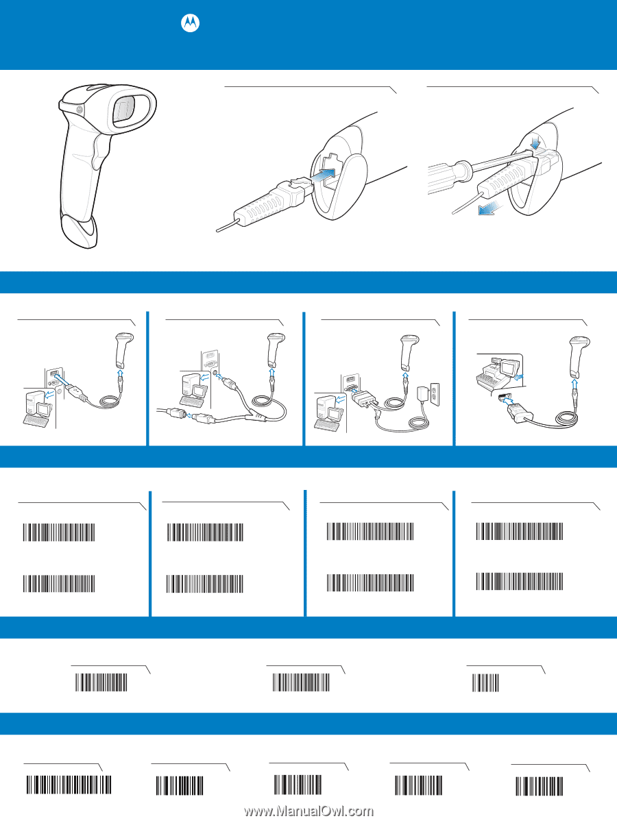 Motorola LS22087AZU0100ZR Quick Start Guide