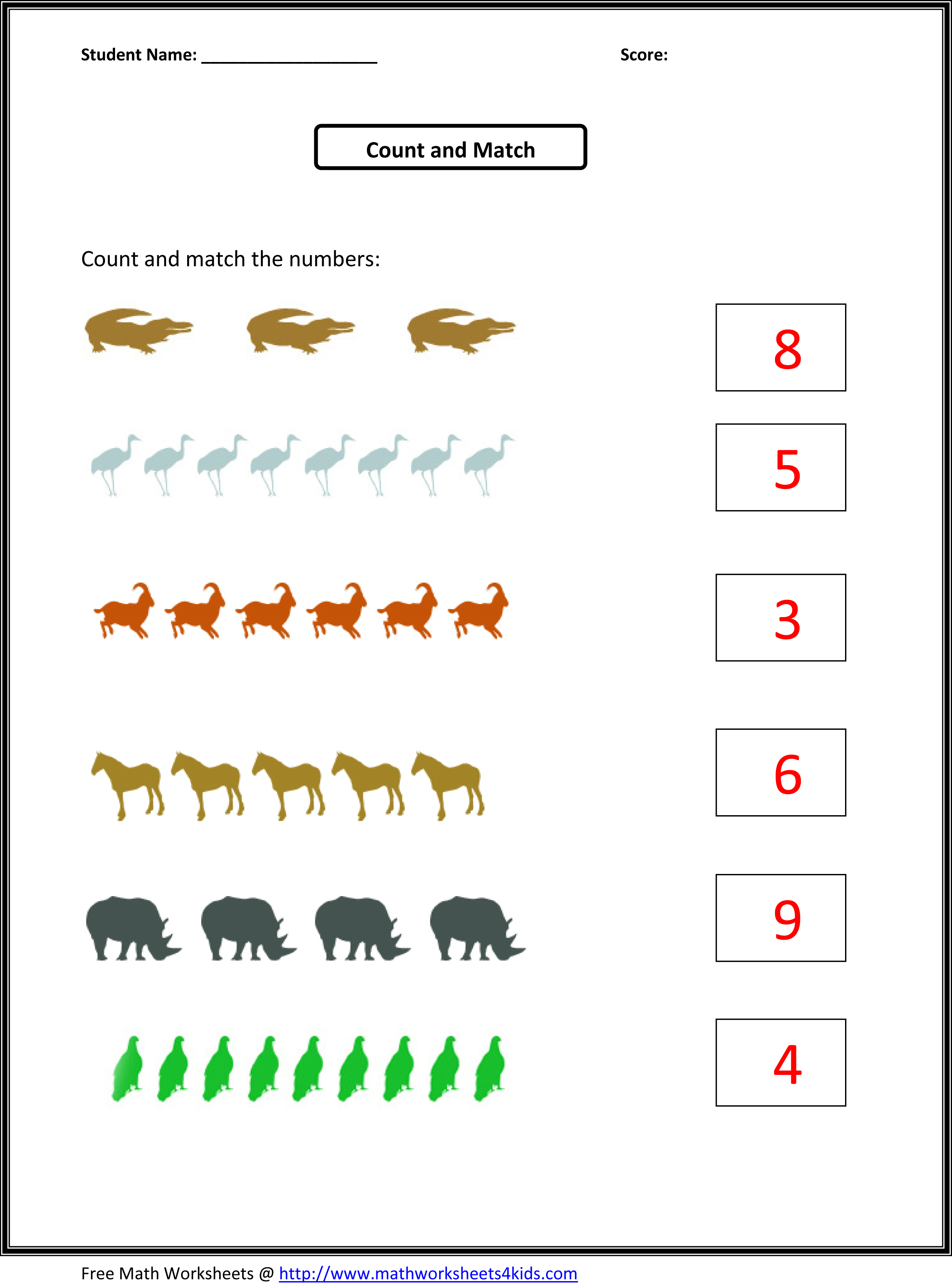 NEW 503 COUNTING 1 TO 20 WORKSHEETS FOR KINDERGARTEN counting worksheet