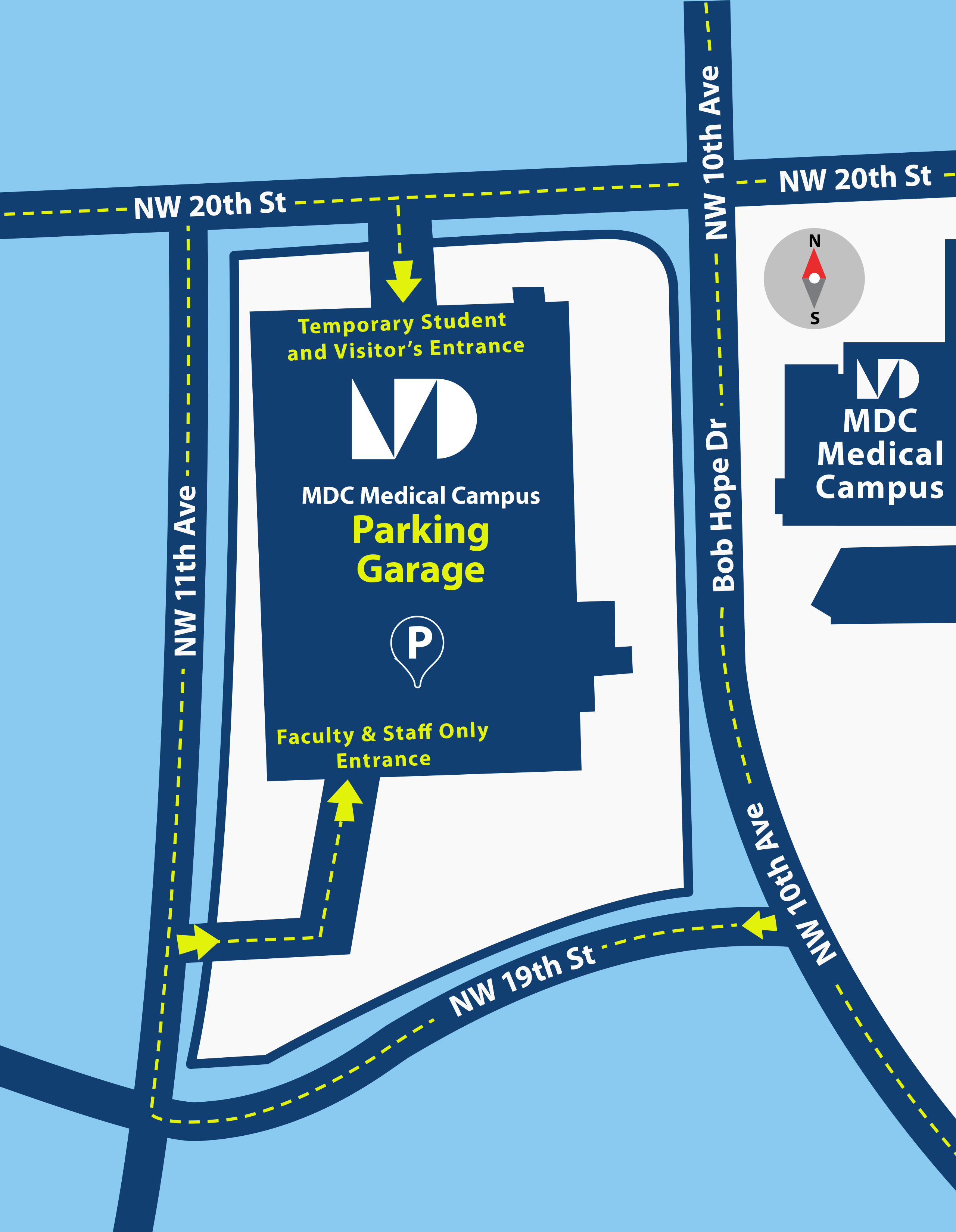 Mdc Medical Campus Map - kaart spanje